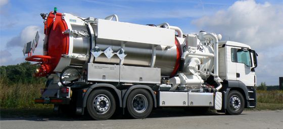 riool vrachtwagen kopen koks group ecovac vacuümwagen drukwagen